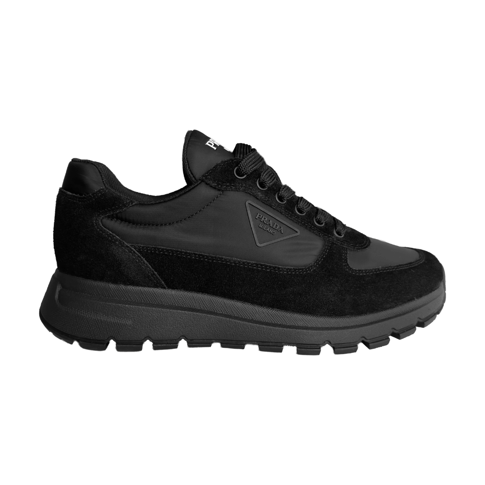 Prada Sneakers en nylon et daim — photo 1 sur 3